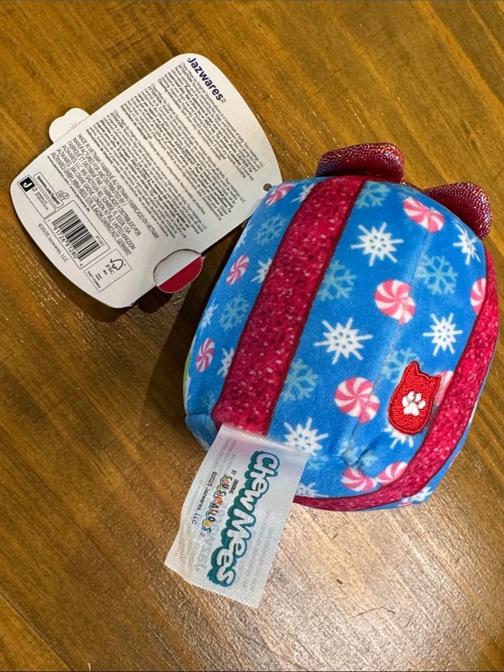 ChewMees by Squishmallows - Set of 3 - Holiday Plush Dog Toy